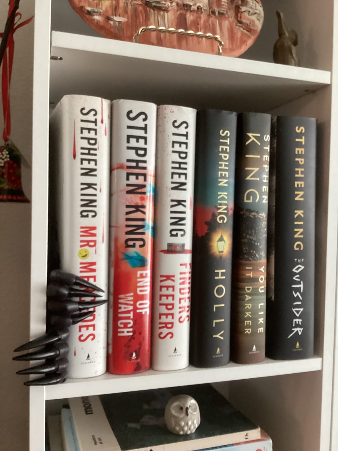 Customer photo review of Spooky Hand Bookmark