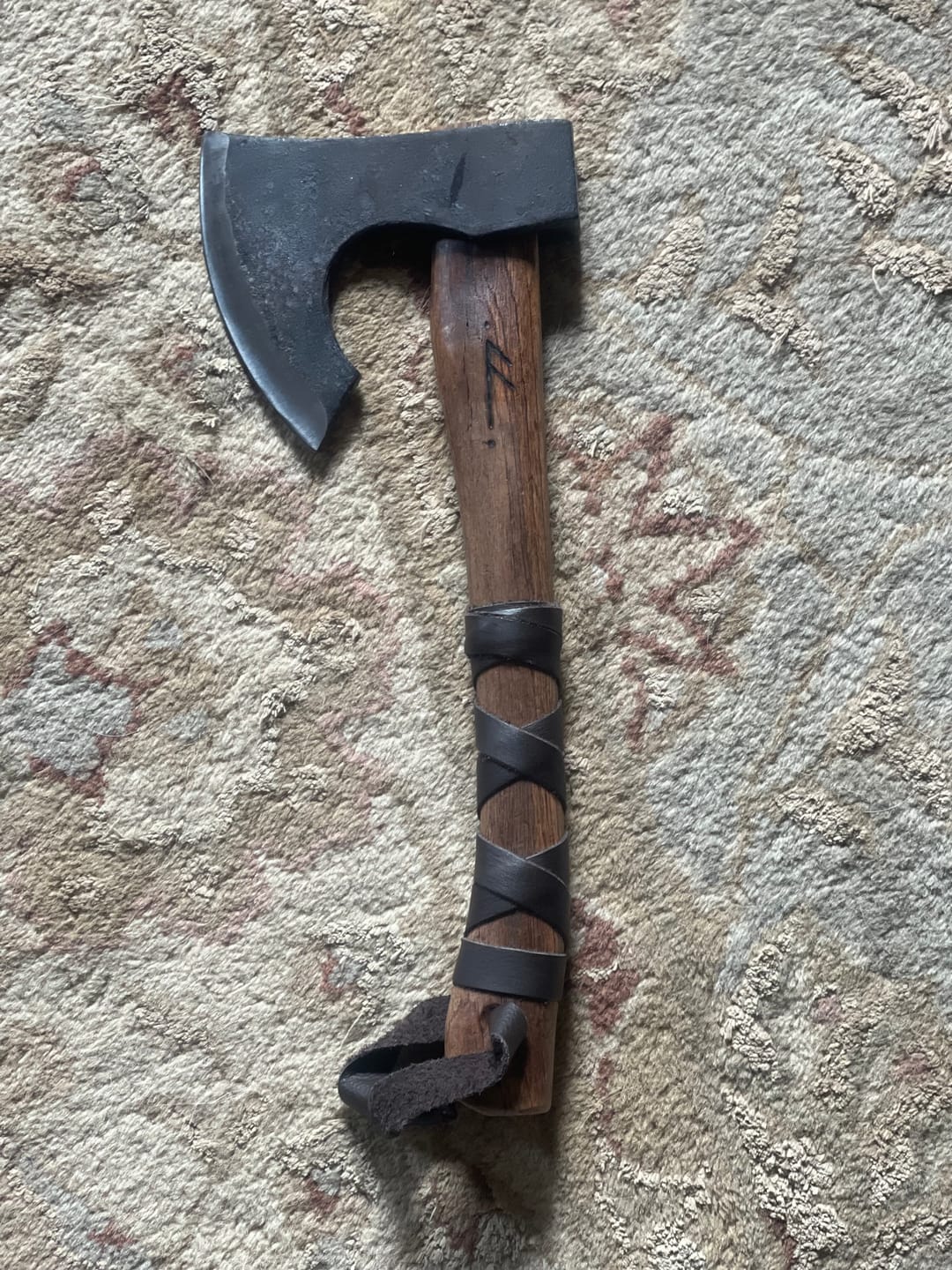 Customer photo review of Bearded Ansuz Axe