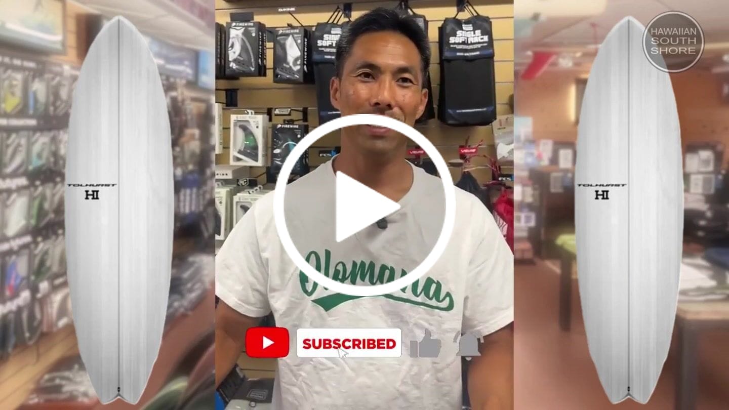 Customer video review of Harley Ingleby HIBT 3+3 Fins (5'10 - 7'2) Thunderbolt Red