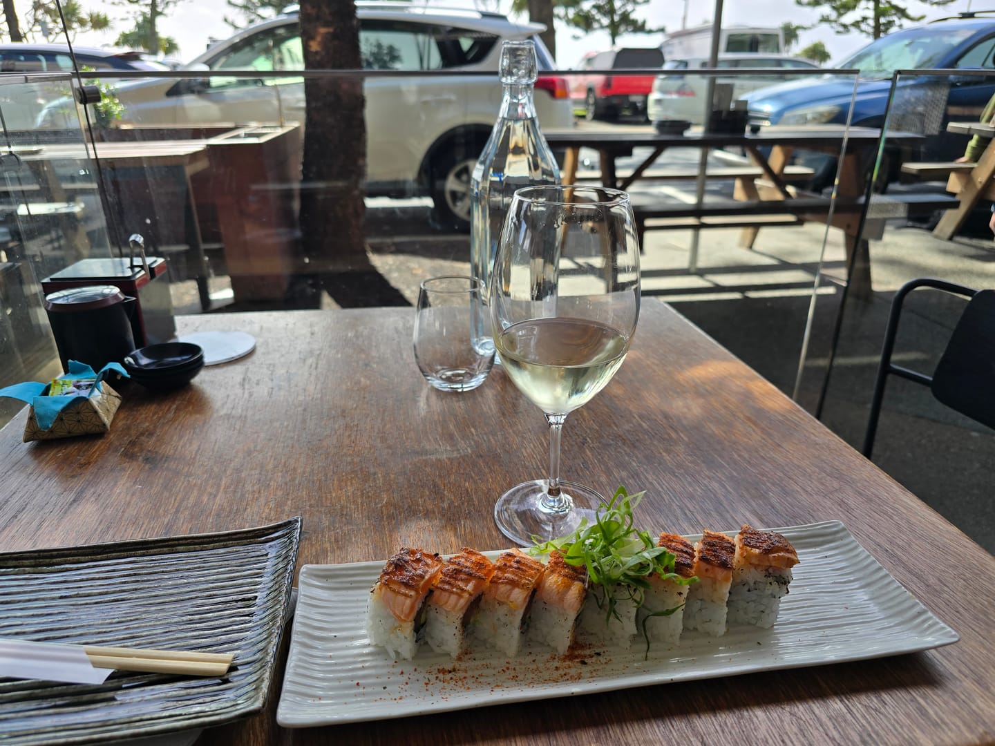 Customer photo review of Zero Sugar Sauvignon Blanc – Vegan Australian White Wine | 6 Pack