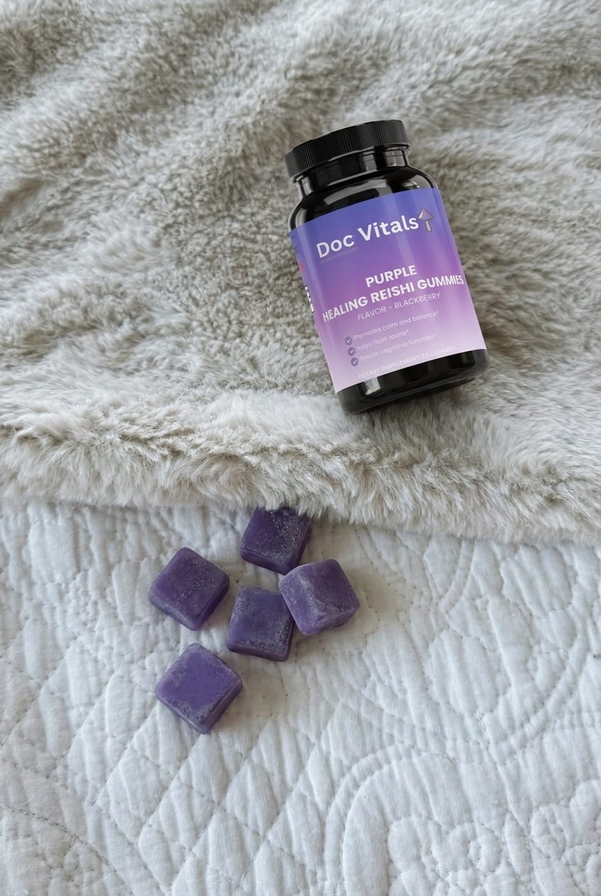 Customer photo review of Dr Sebi's Healing Purple Gummy