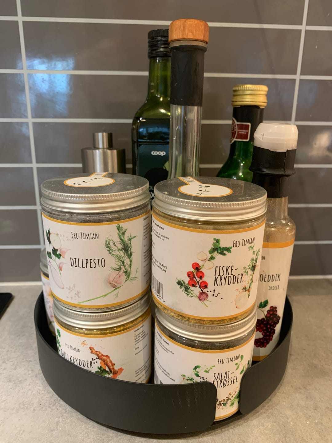 Customer photo review of Snurrebrett, sort matt