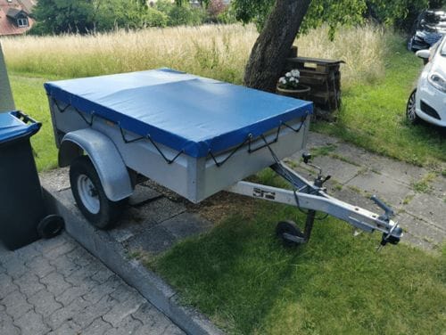 Customer photo review of Anhänger Flachplane 150 x 115 x 7,5 cm