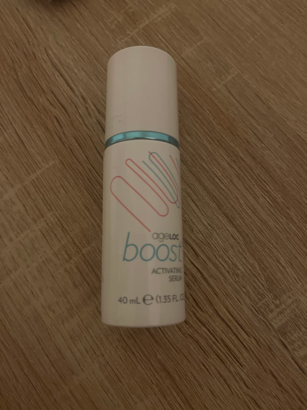 Customer photo review of ageLOC Boost Activating Serum