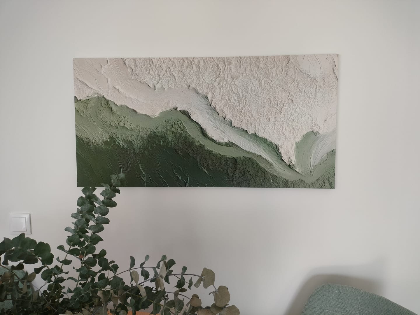 Customer photo review of Ocean Wave Green