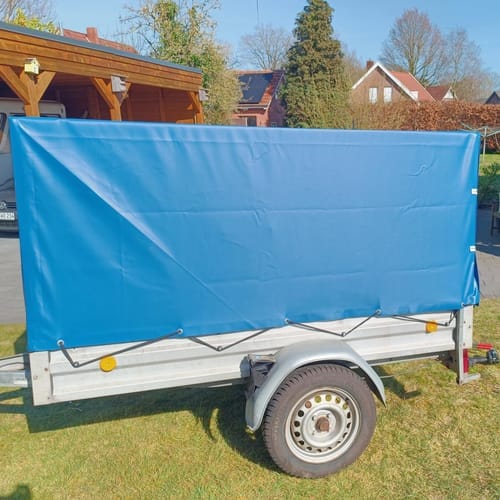 Customer photo review of Anhänger Hochplane 208 x 114 x 90 cm