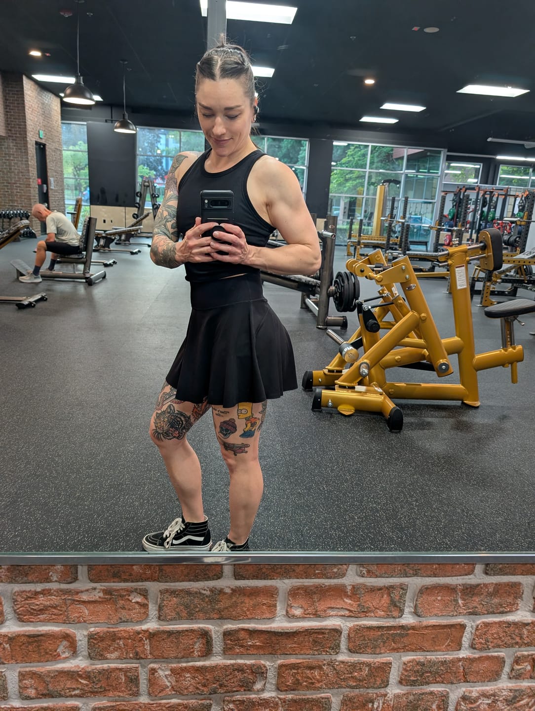 Customer photo review of W1095 - Motion Tennis Skirt