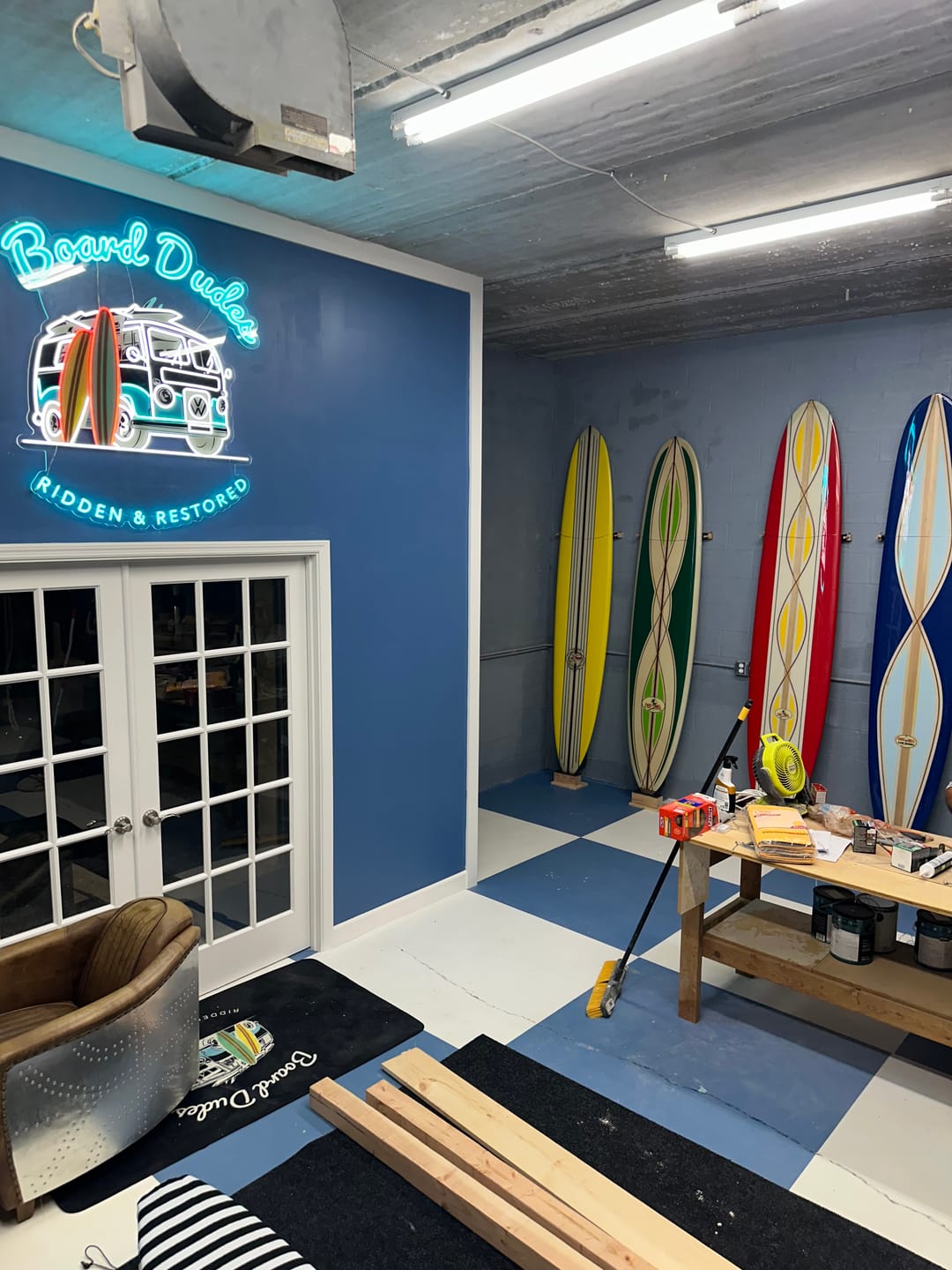 Customer photo review of Board Dudes - Premium Neon Artwork