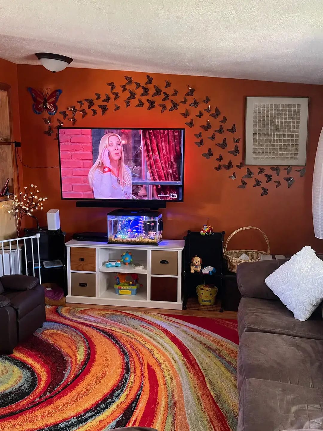 Customer photo review of Muted Weave Wabi Sabi Painting