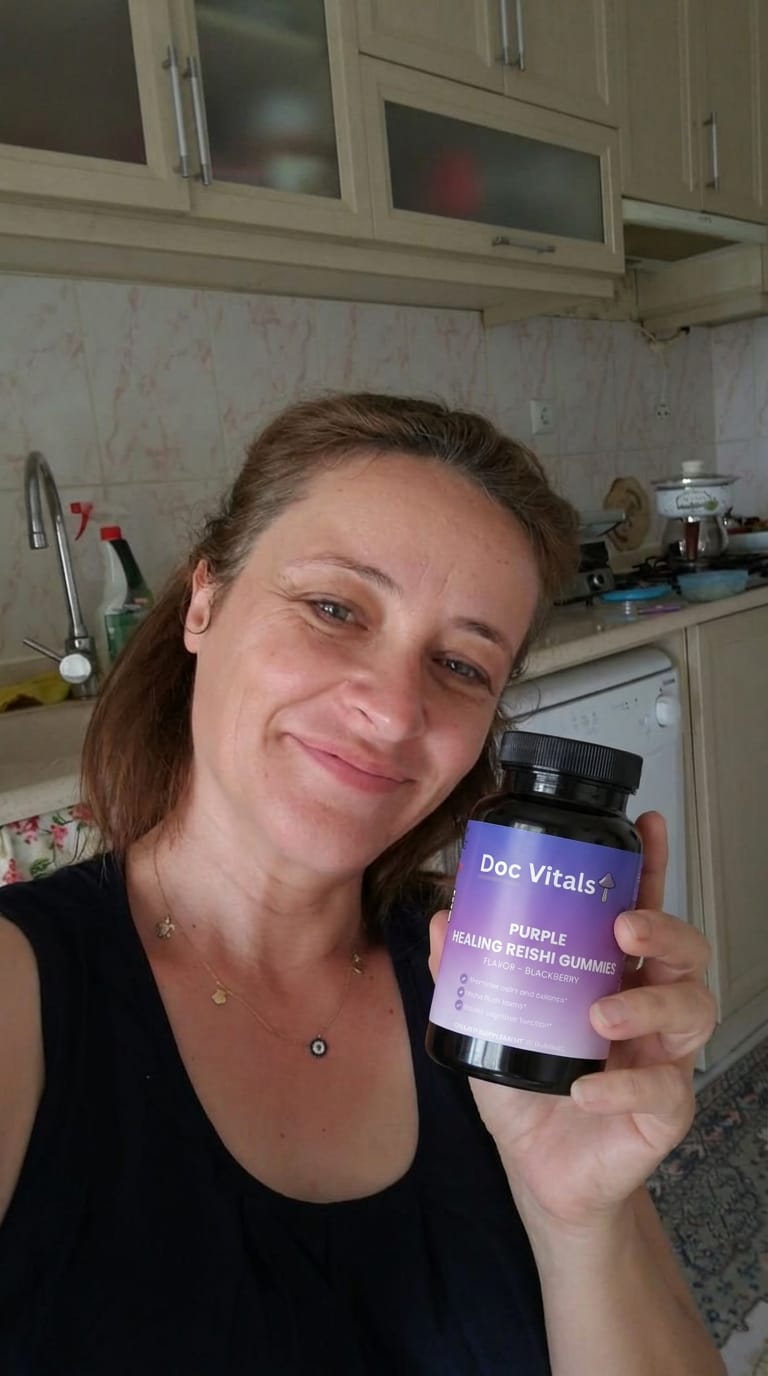 Customer photo review of Dr Sebi's Healing Purple Gummy