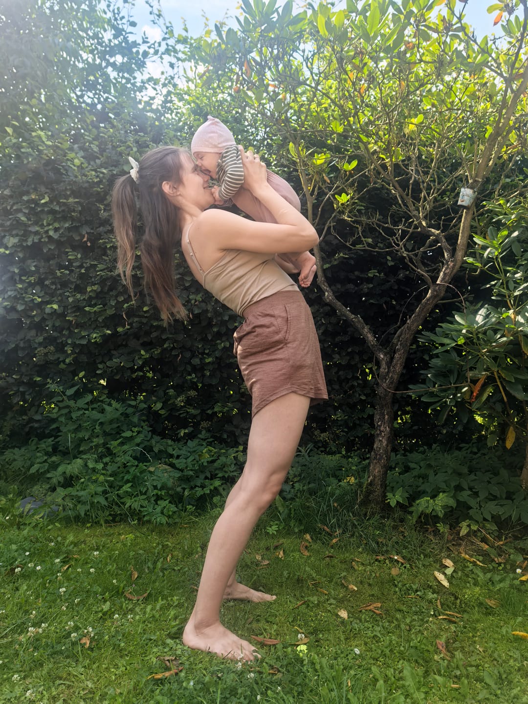 Customer photo review of Sommermerino Damenshorts