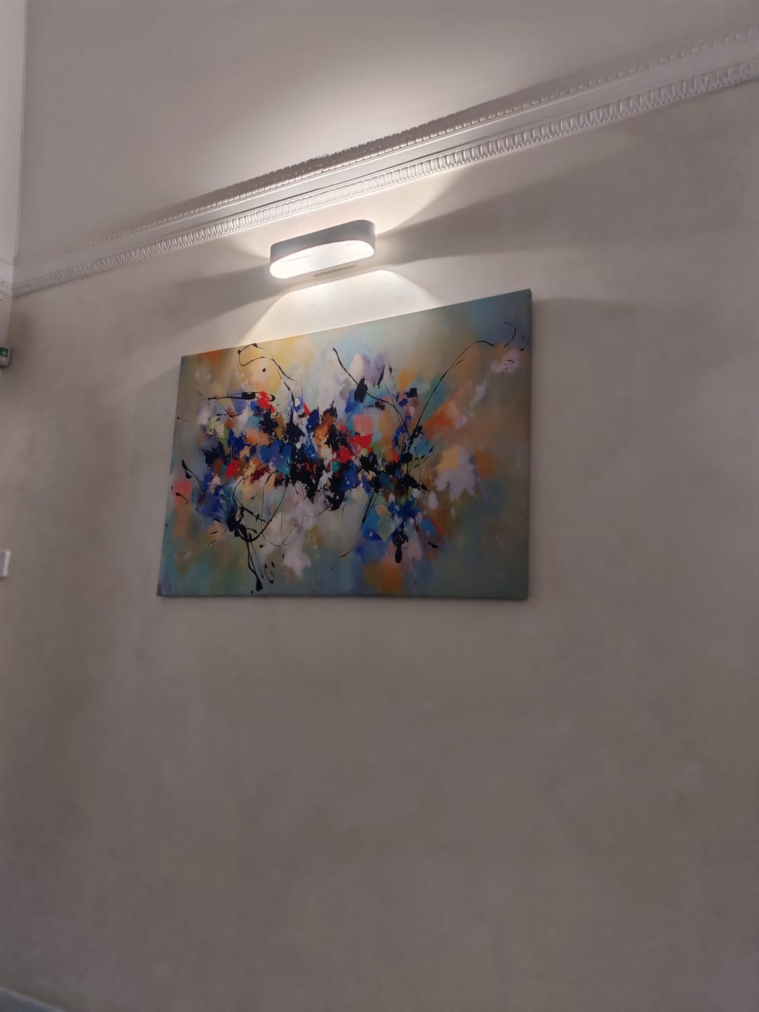 Customer photo review of Pittura Moderna Astratta
