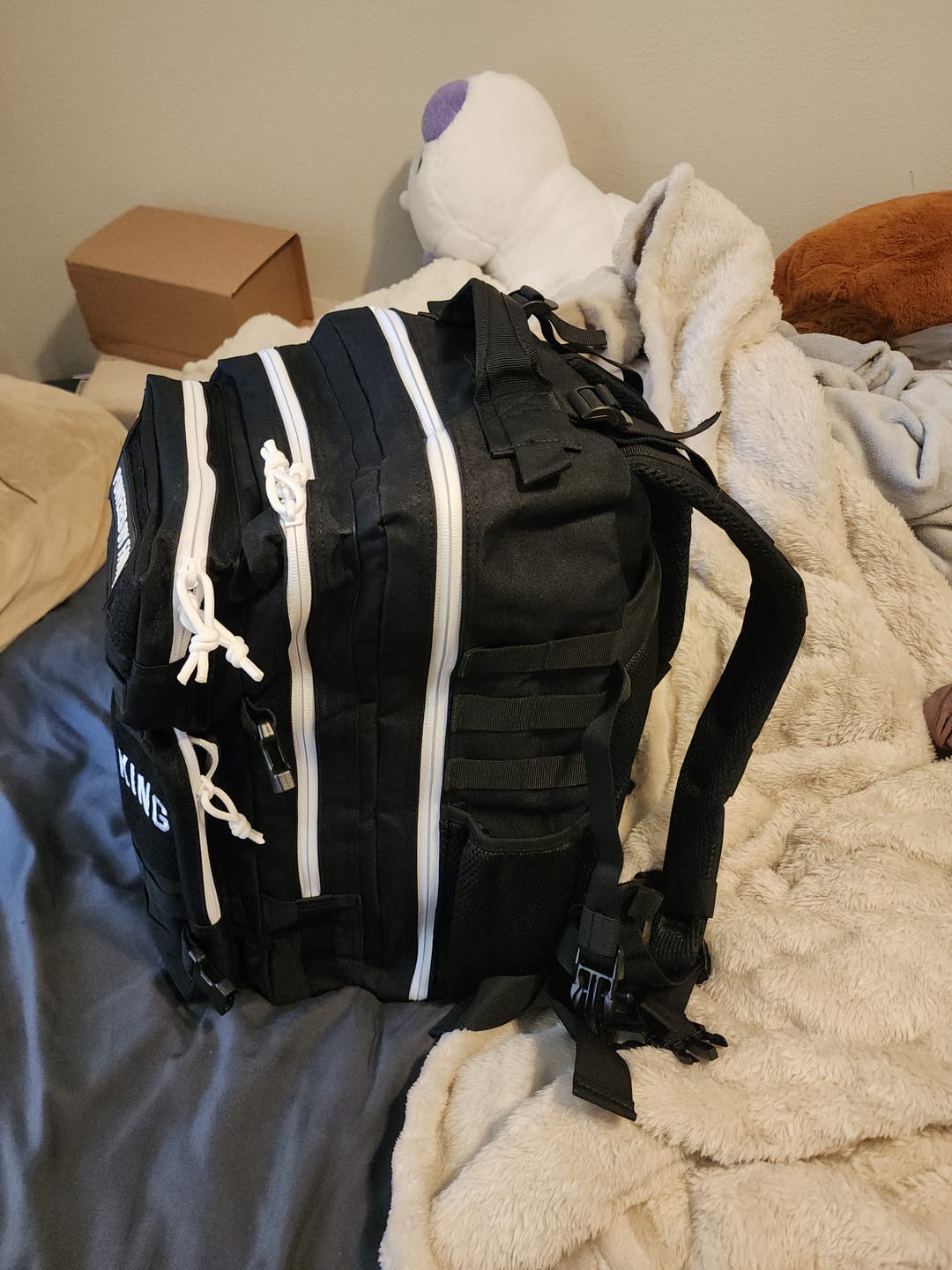 Customer photo review of HolStrength 45L Tactical Backpack