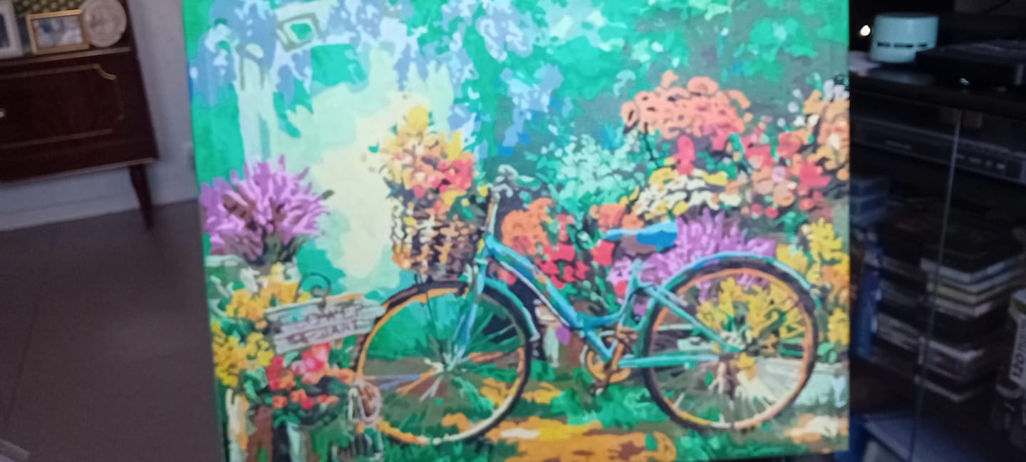 Customer photo review of Fleurs et Vélos