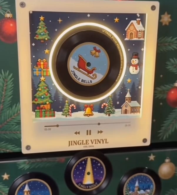 Customer photo review of Elyova™ The Christmas Music Keepsake