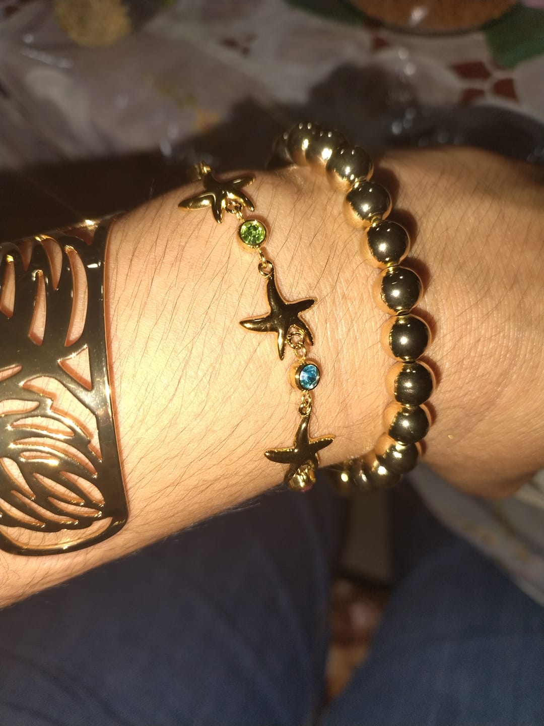 Customer photo review of Pulsera Rocalla