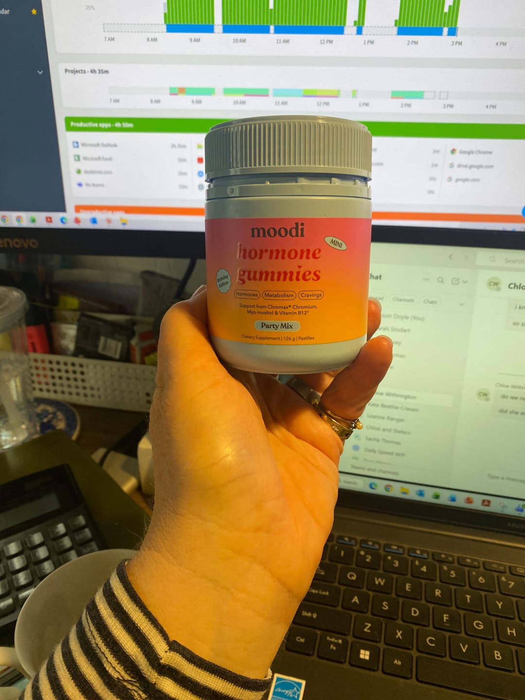 Customer photo review of Hormone Gummies