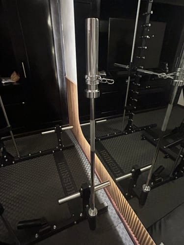 Customer photo review of Technique Barbell – 17 lb – Olympic Training Bar – IRONSIDE
