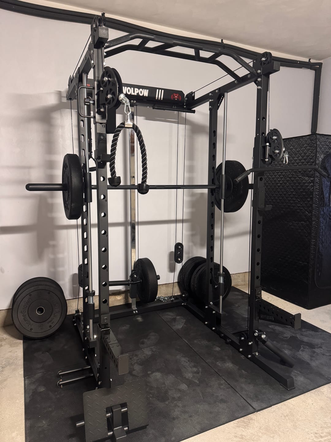 Customer photo review of EVOLPOW M2D Brute All-in-One Smith Machine Home Gym