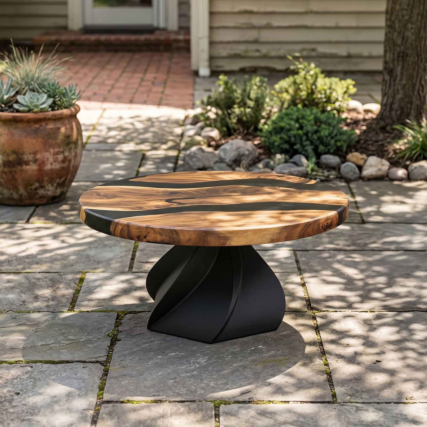 Customer photo review of Coffee Table for Handcrafted Modern Design - 106 Papao