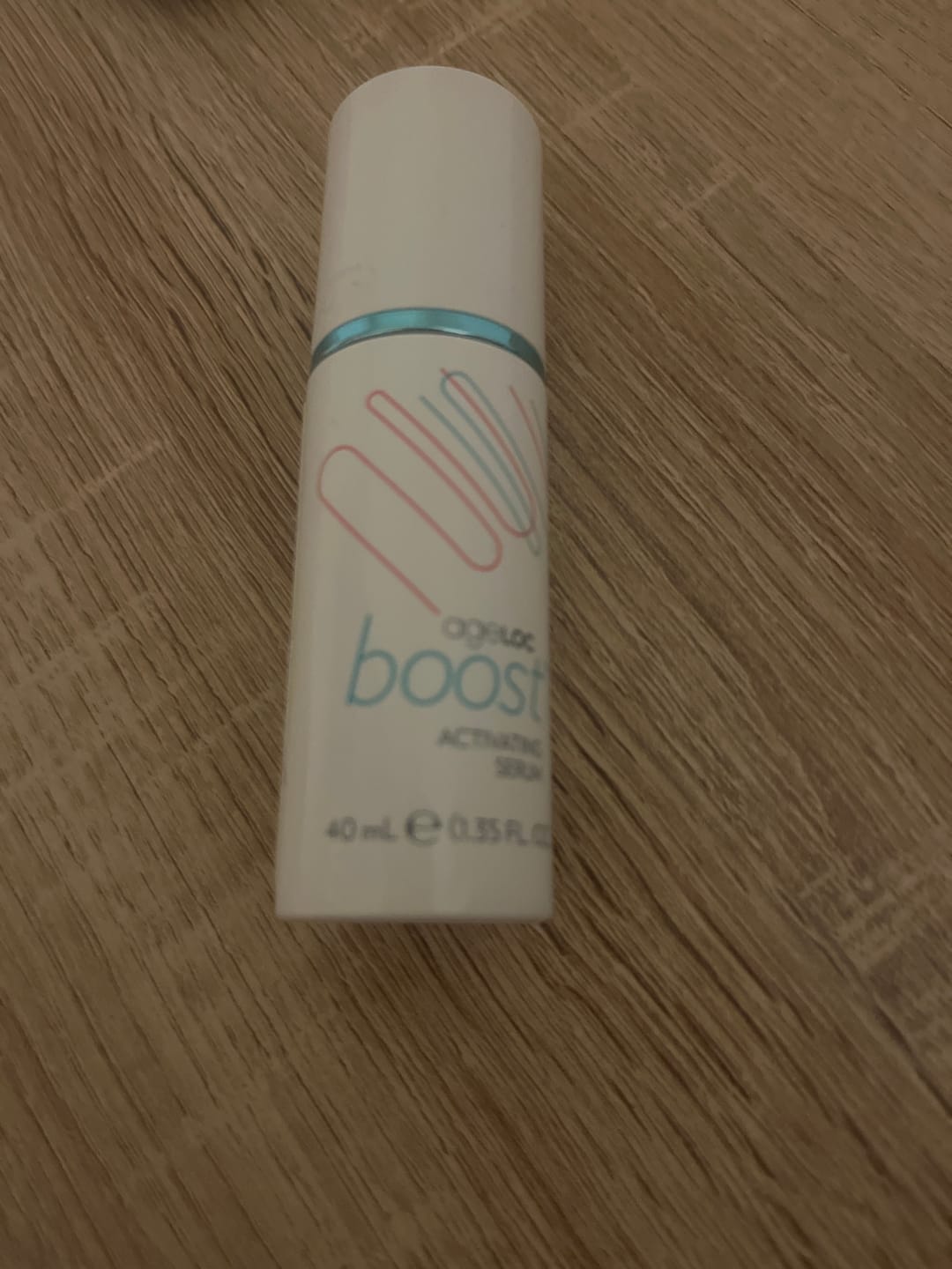 Customer photo review of ageLOC Boost Activating Serum