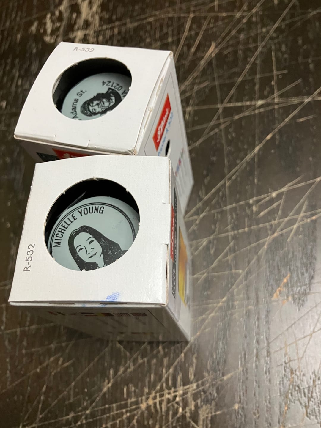 Customer photo review of Face Stamp﹘ Self-Inking Stamp﹘US
