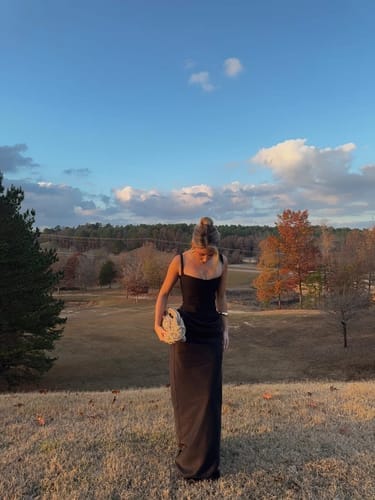 Customer photo review of Cornelia Maxi Dress