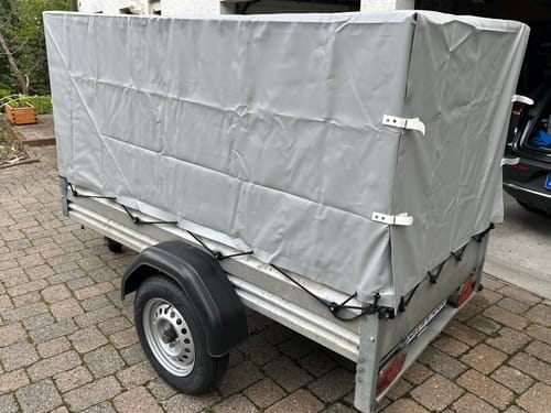 Customer photo review of Anhänger Hochplane 208 x 114 x 90 cm