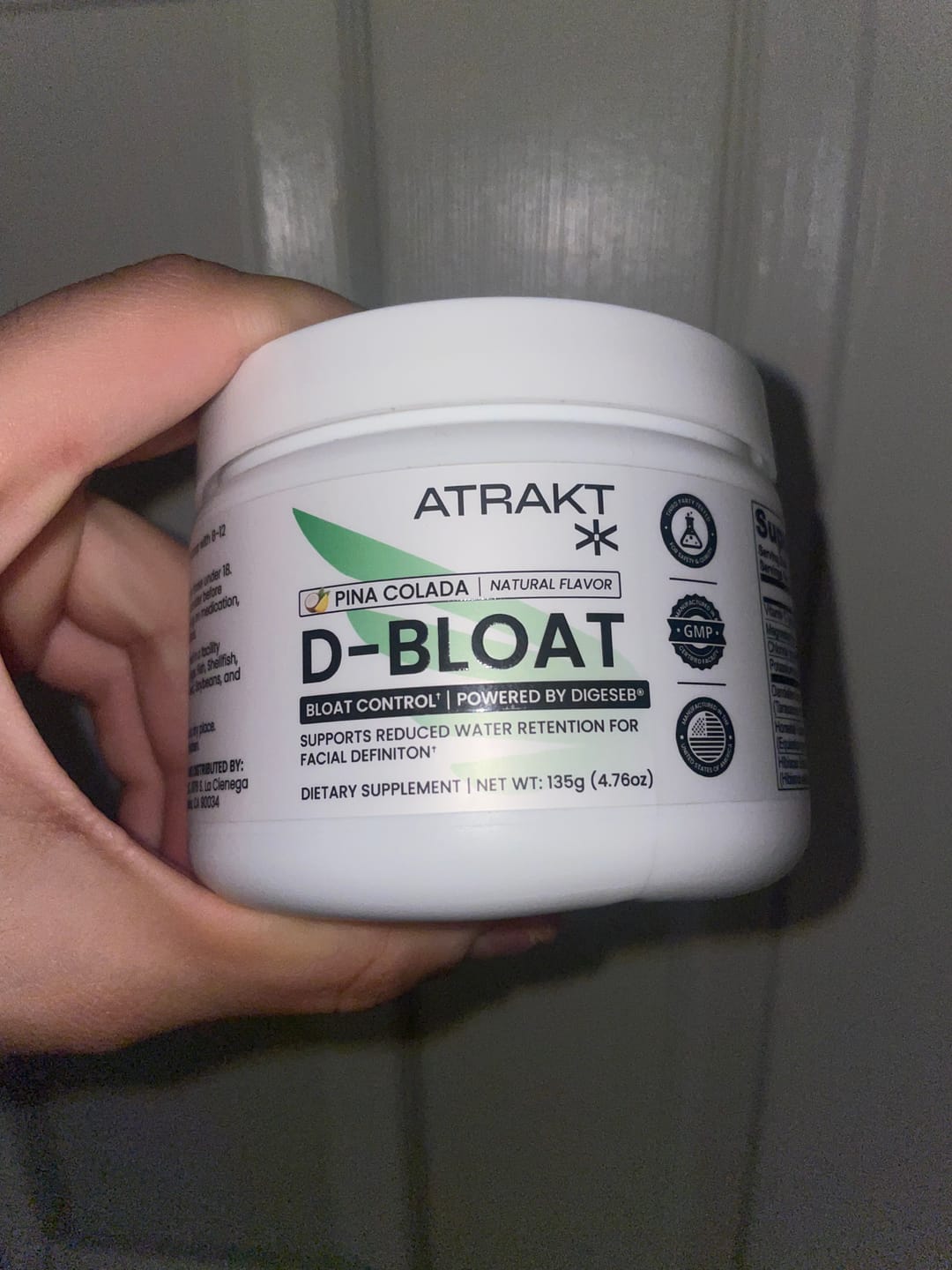 Customer photo review of D-BLOAT