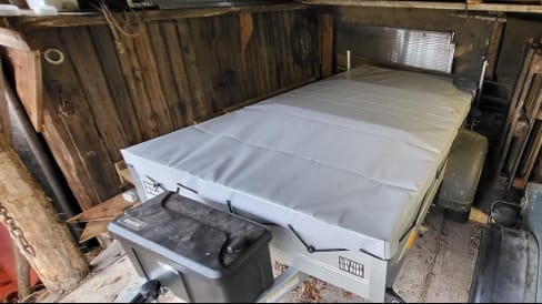 Customer photo review of Anhänger Flachplane 258 x 136 x 8 cm