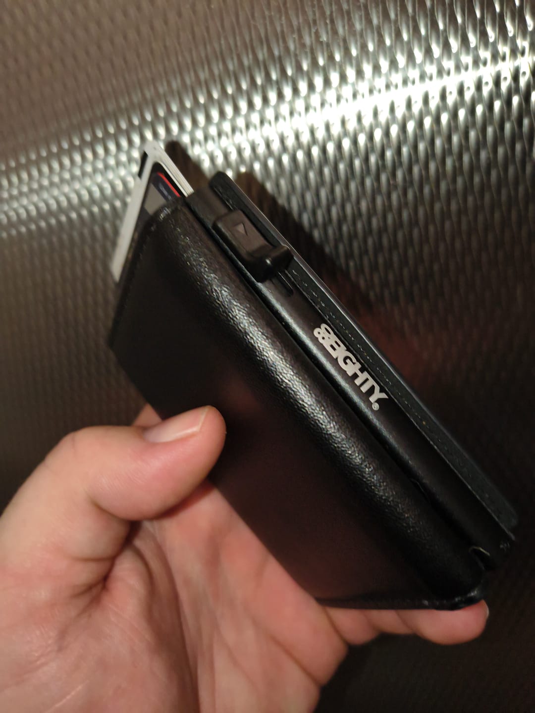 Customer photo review of 80Eighty® Onyx Wallet