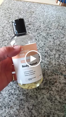 Customer video review of Body Splash - Skin Smoothing Body Oil (Vanilla Drip)