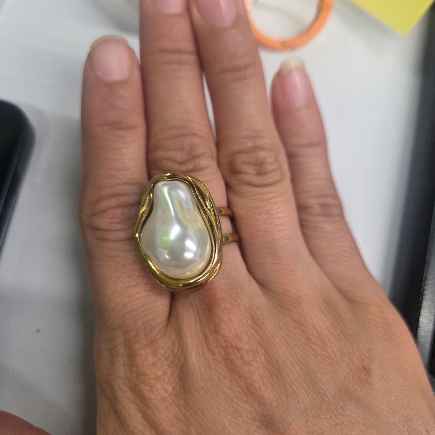 Customer photo review of Anillo Ajustable Renna