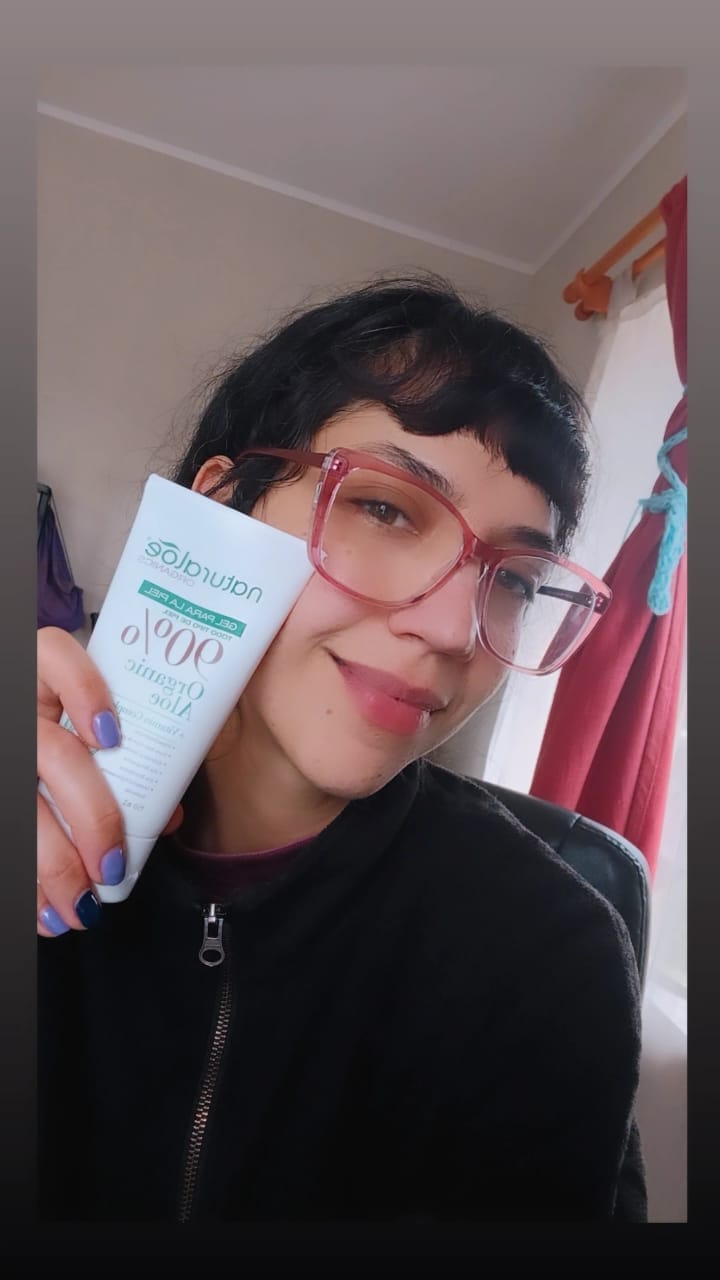 Customer photo review of Gel Puro de Aloe Vera Orgánico & Vitamin Complex® 150ml