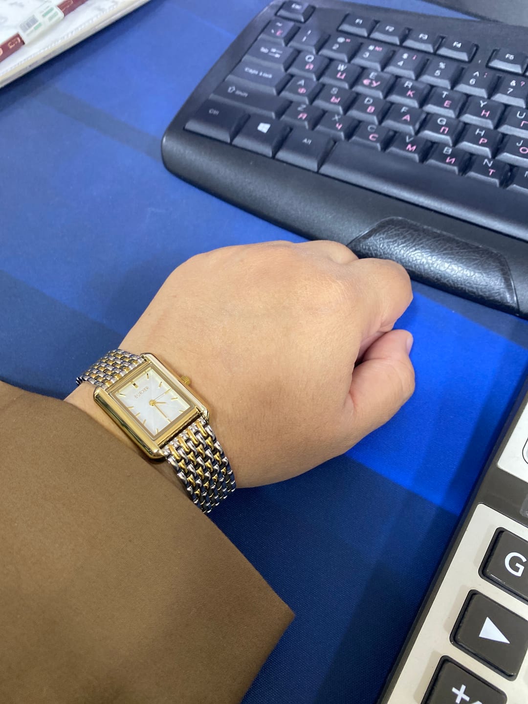 Customer photo review of Olivia Gold Silver