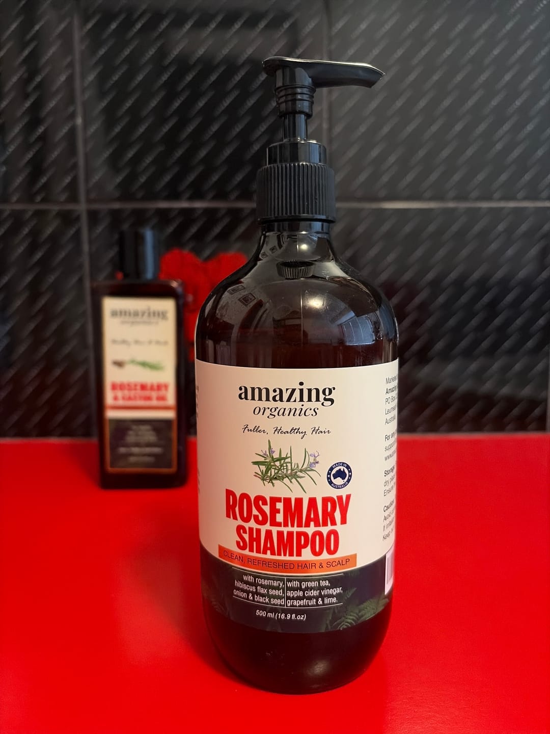 Customer photo review of Rosemary Hair Shampoo - 500ml