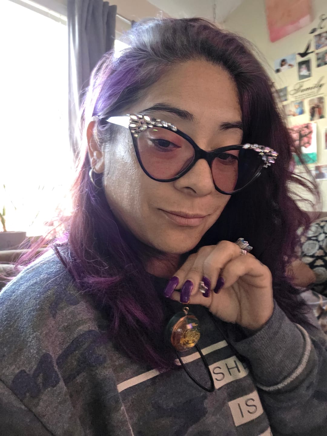 Customer photo review of Magnetic Energy Talisman