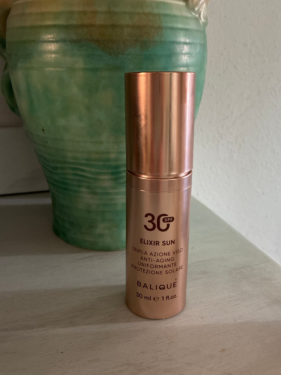 Customer photo review of ELIXIR SUN SPF30 - Siero Viso tripla azione