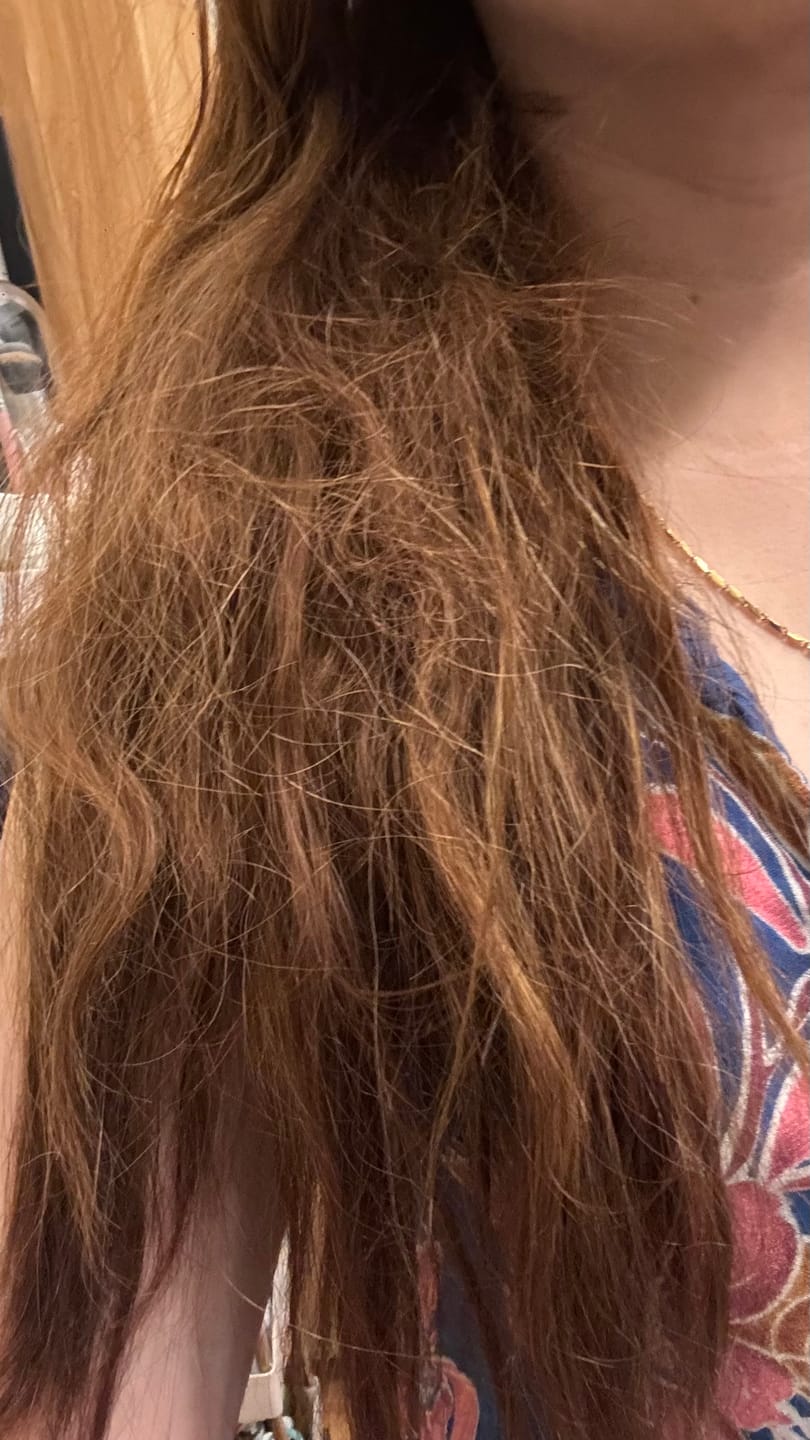 Customer photo review of Hair Mist Nourish Spray 200ml