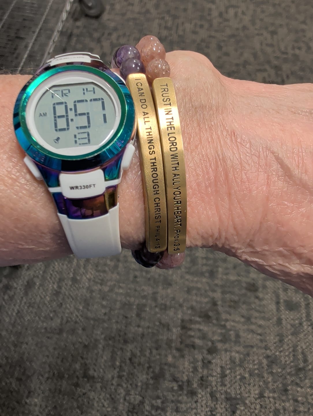 Customer photo review of I CAN DO ALL THINGS THROUGH CHRIST PHIL 4:13