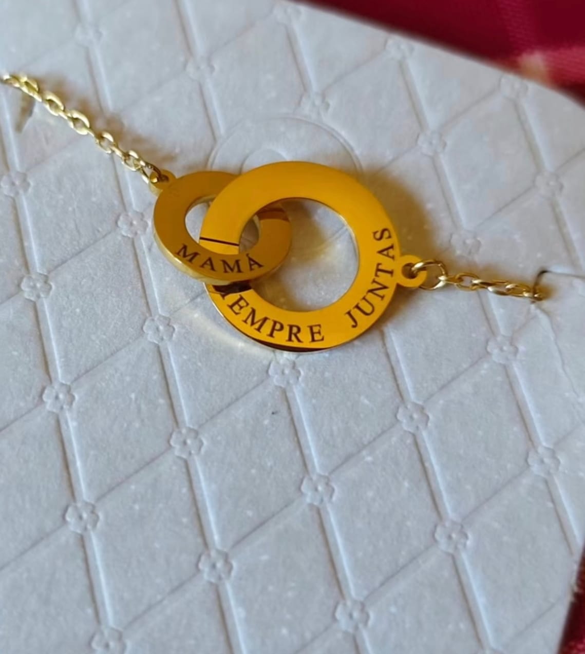 Customer photo review of Collar Apego - Personalizado