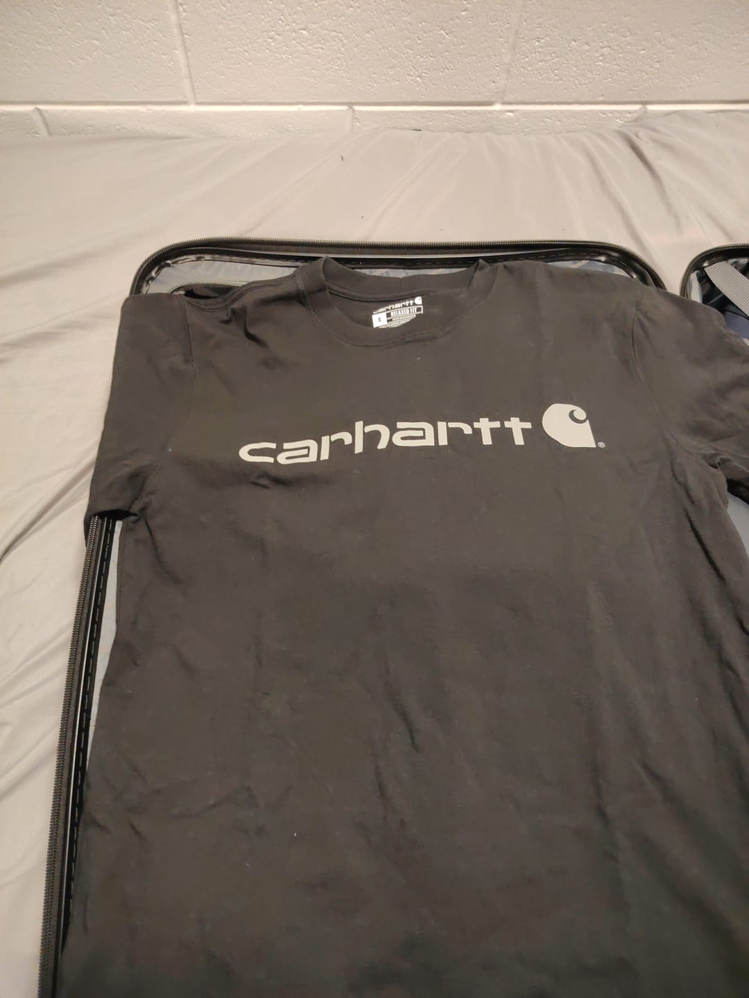 Customer photo review of Carhartt Dearborn Relaxed Fit Logo T-Shirt