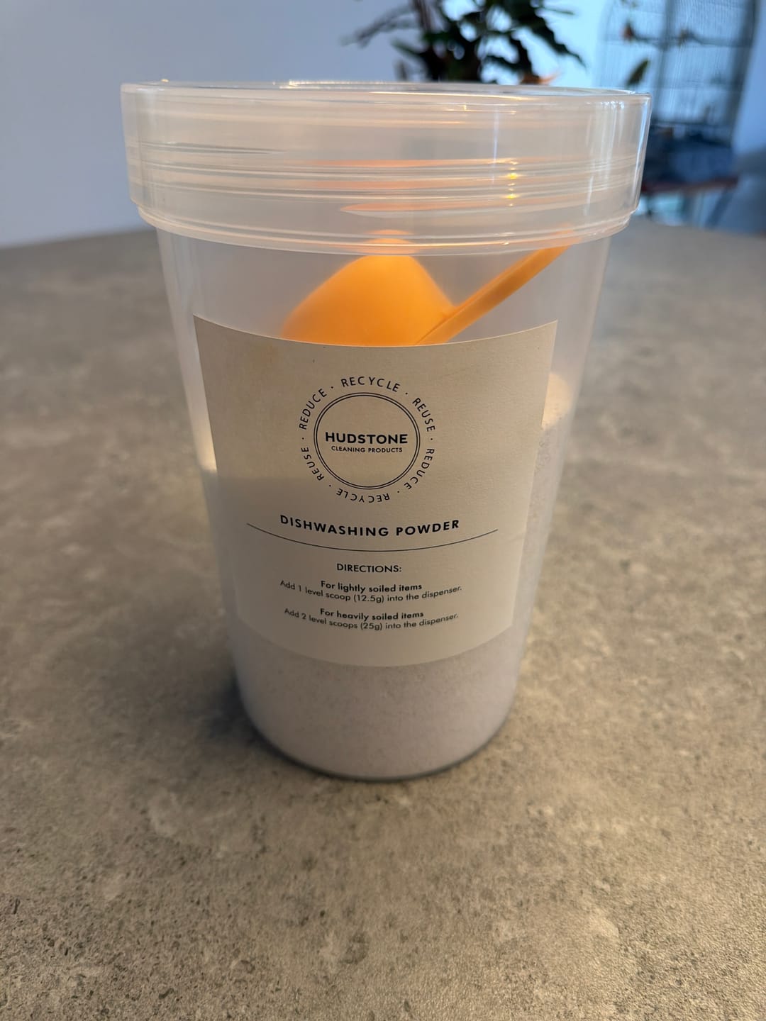 Customer photo review of Dishwashing Powder