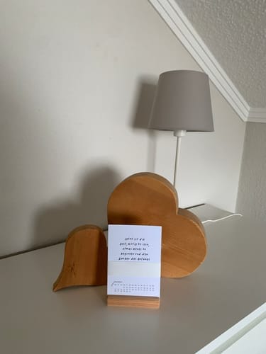 Customer photo review of Tischkalender 2027