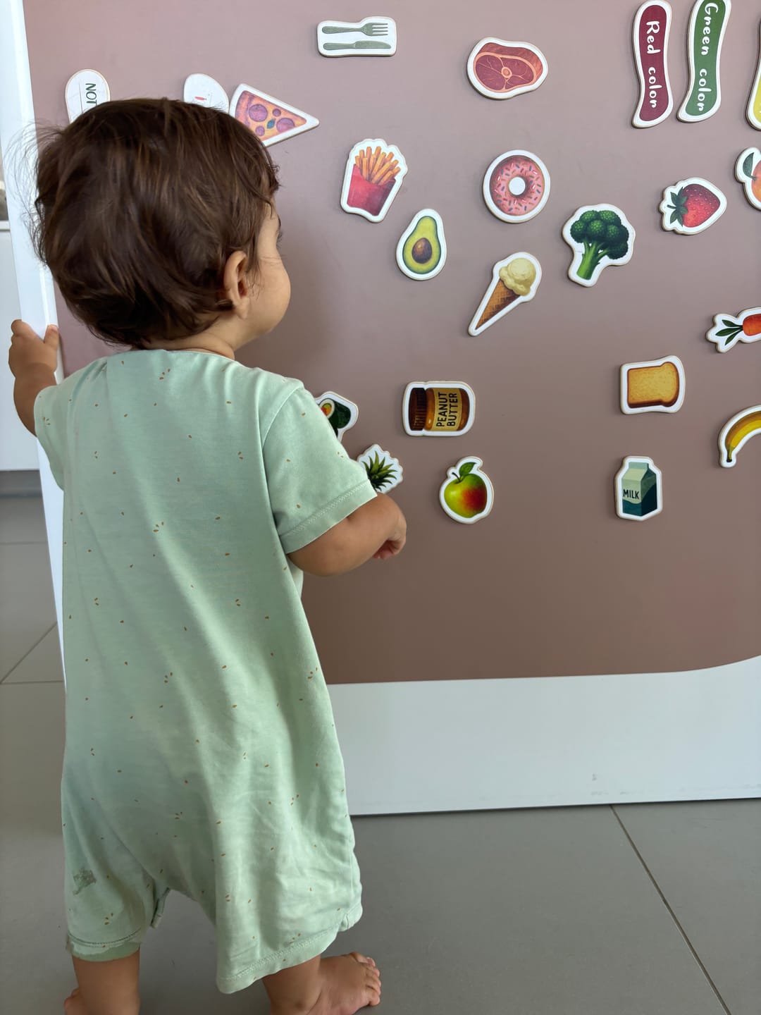 Customer photo review of Magnetic Wall Board