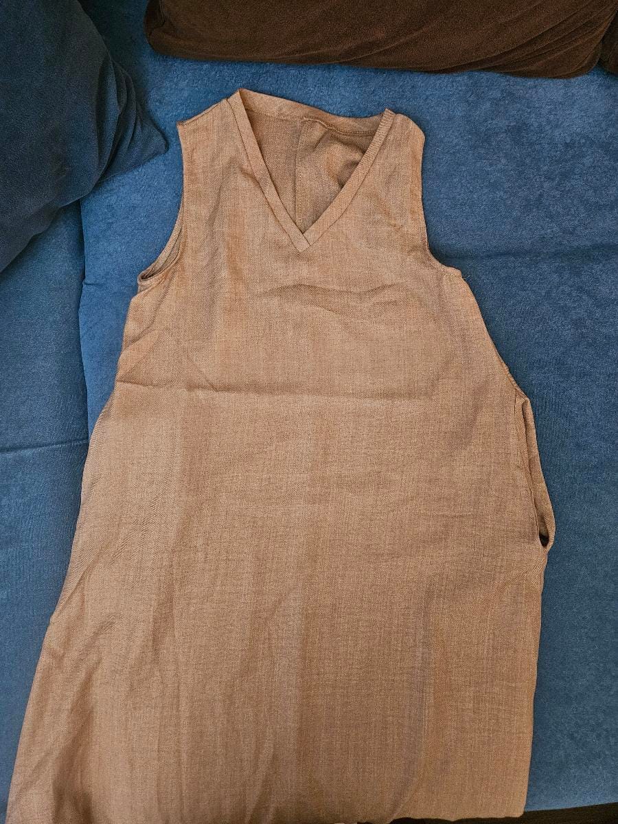 Customer photo review of Robe Longue Fluide à Col V