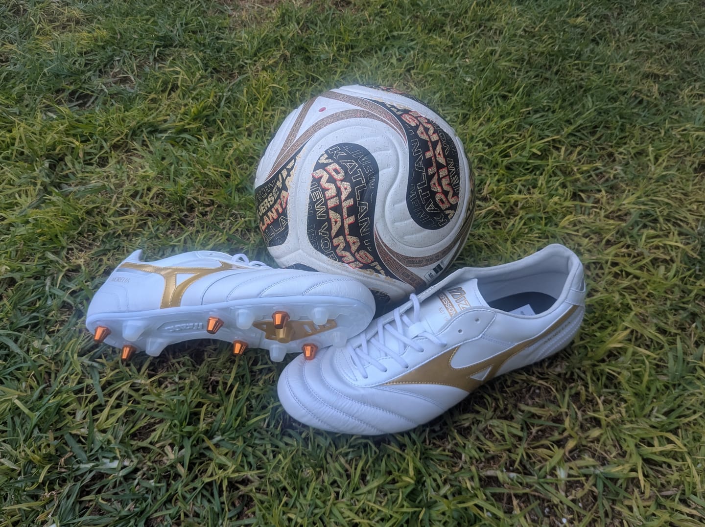 Customer photo review of Mizuno Morelia II Elite SG Mix