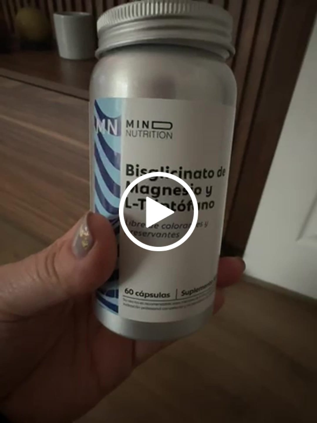 Customer video review of Bisglicinato de Magnesio + L-TRP