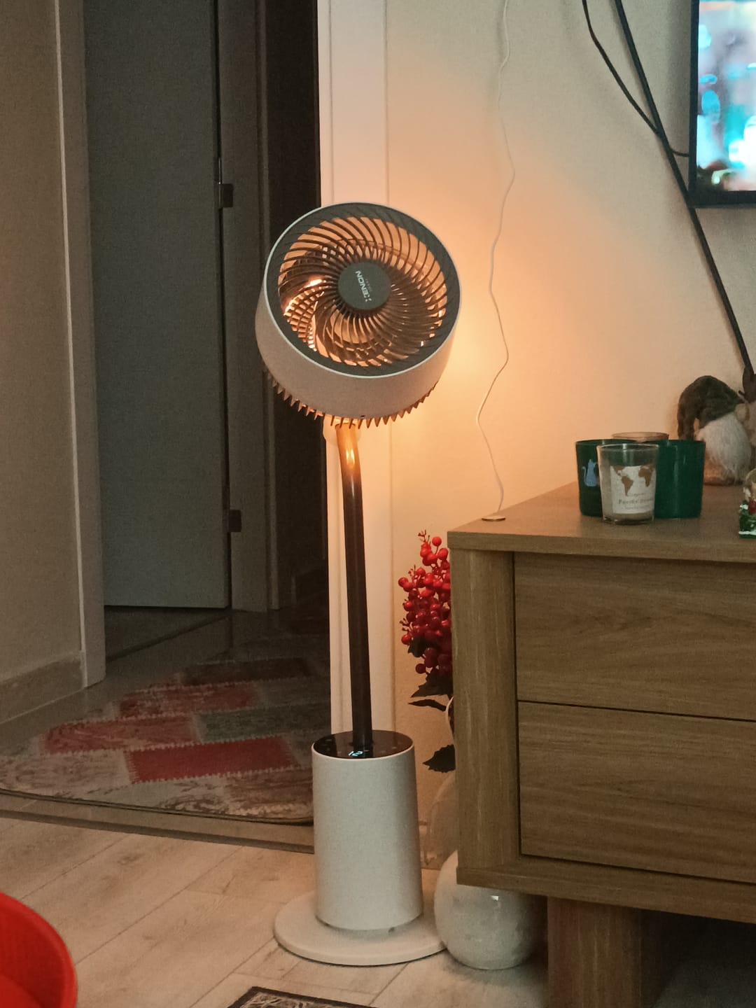 Customer photo review of Ayaklı Vantilatör Air Luxe | Akıllı, 120° 3D Salınım, Sıcaklık Sensörlü, 12s Zamanlayıcı (X7433)