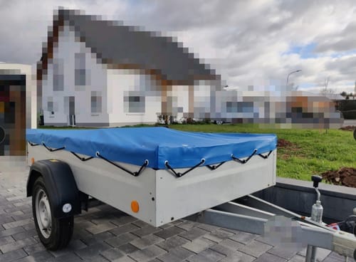 Customer photo review of Anhänger Flachplane 209 x 115 x 10 cm